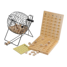 Wooden Lottery Game with Roller Box (CB2052)